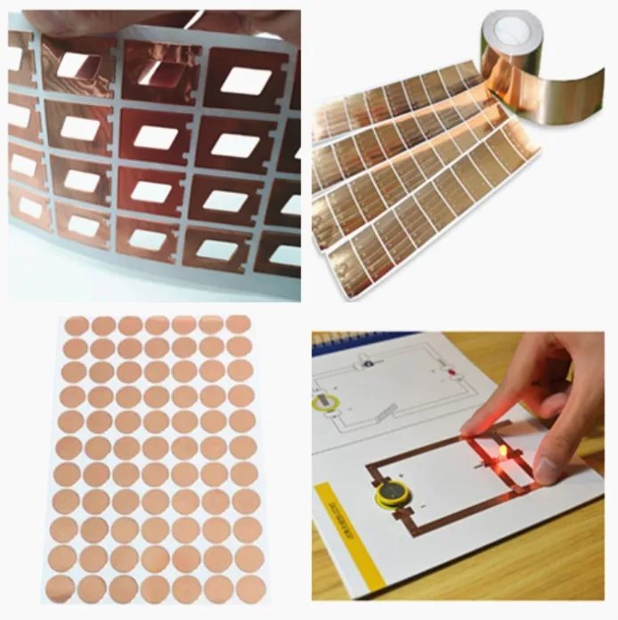 High Temperature Resistant Anti-static Single-sided Conductive Copper Foil Tape