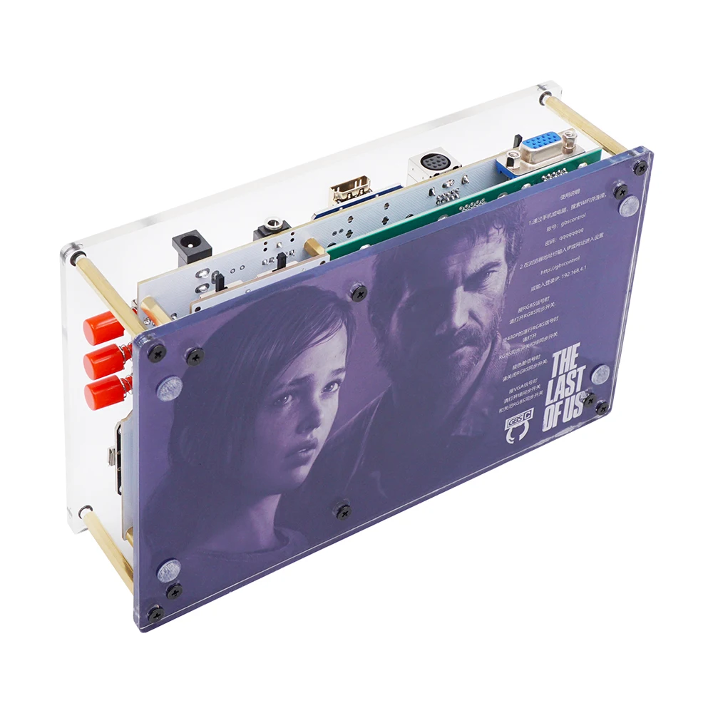 Modified GBSC Control Video Converter with Scart RGBS /YPbPr/S-video/composite AV input for retro game consoles