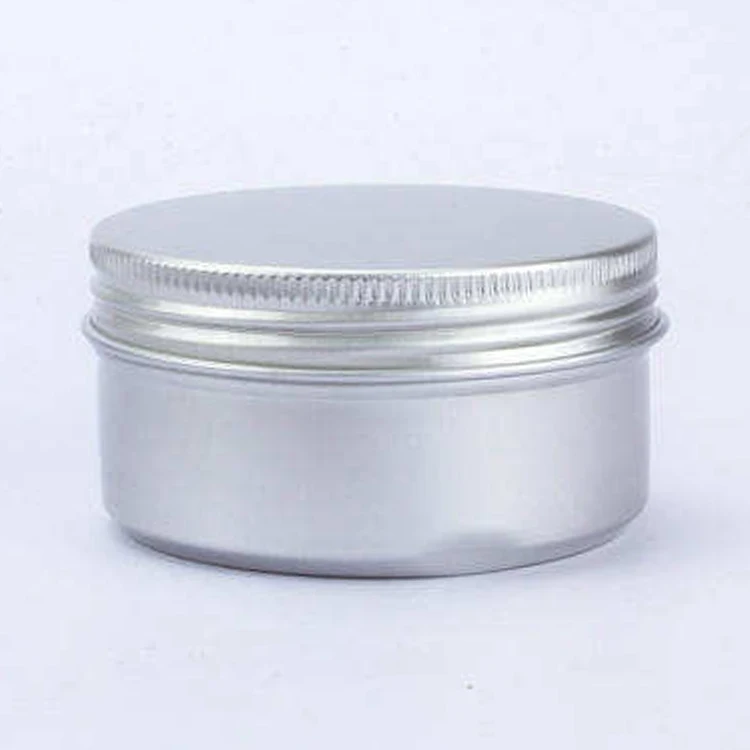 80ml 50g Wholesale Aluminum Metal Container Round Metal Box Tin Aluminum Jar