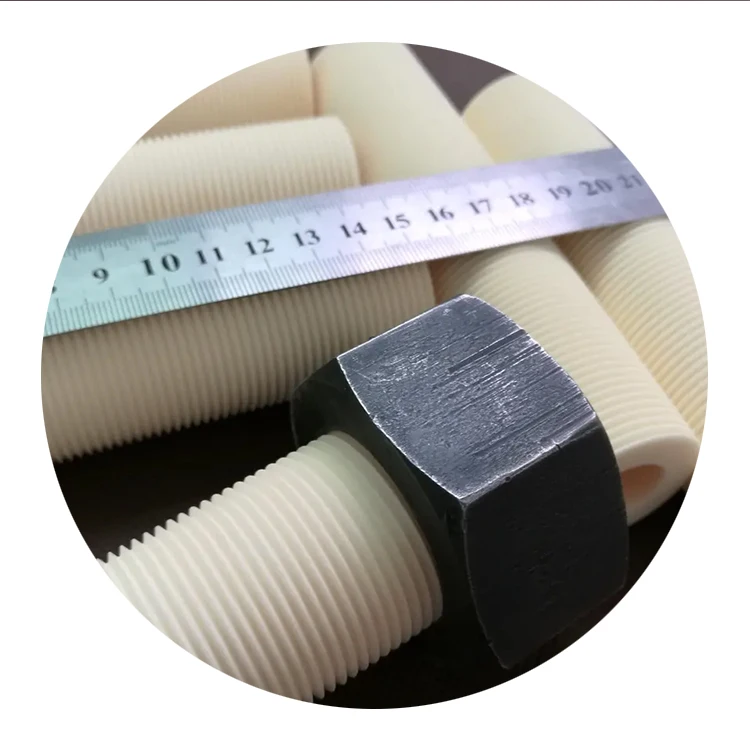 3X Parts OEM Screw Plunger Silicon Nitride Pump Carbide Bushing Porous Pipe Guide Pin Zirconia Tube Alumina Ceramic Threaded Rod