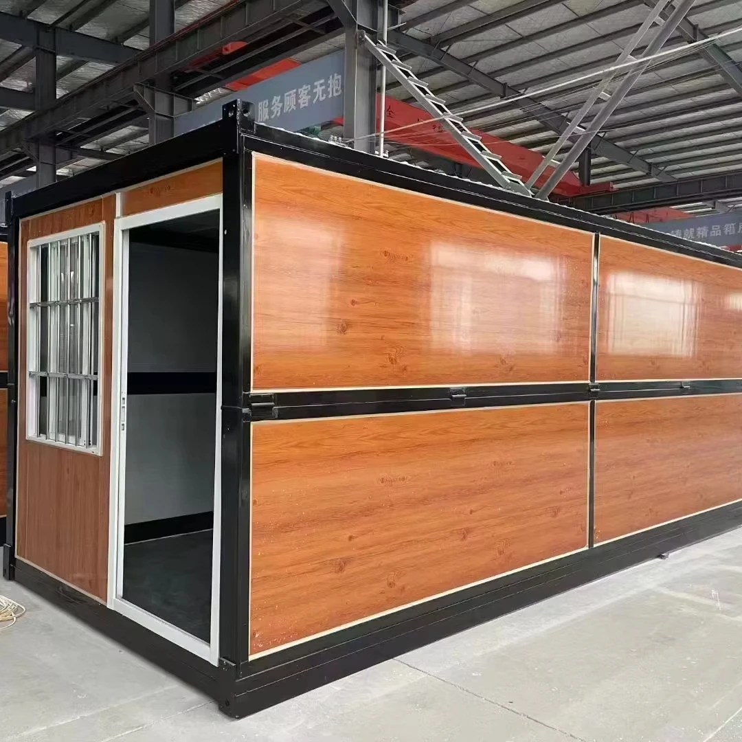 Factory Direct Prefabricated Steel Frame Modular Micro Flat Pack Portable Prefabricated House Ship Container Warehouse