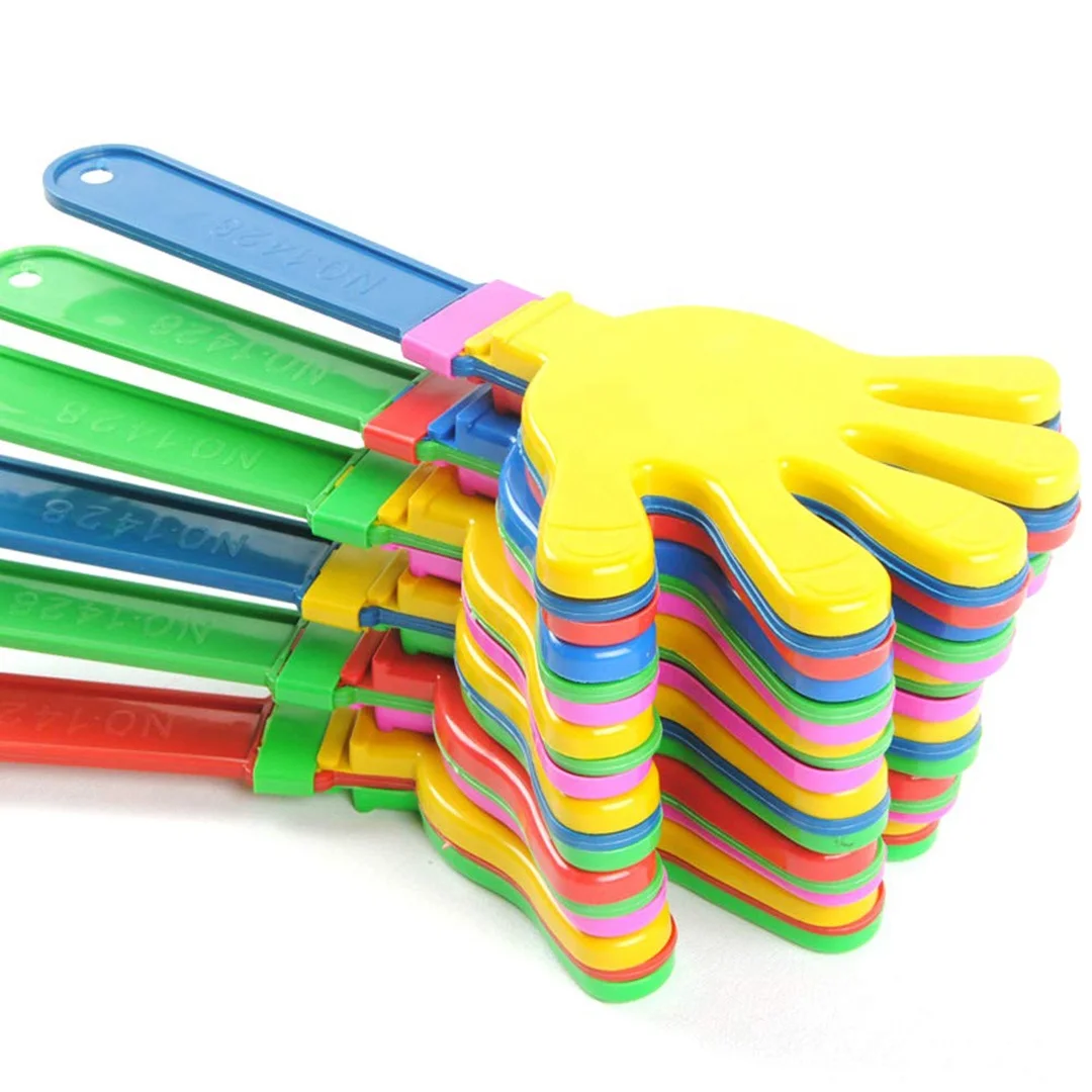 Custom LOGO Printed Cheap Party Favors Cheers Clapping Noise Makers Sporting Events Hand Clappers