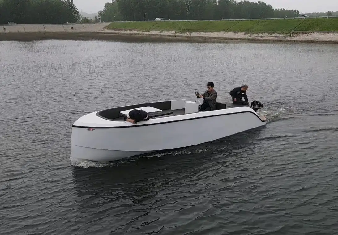 Made of aluminum alloy pleasure electric boats