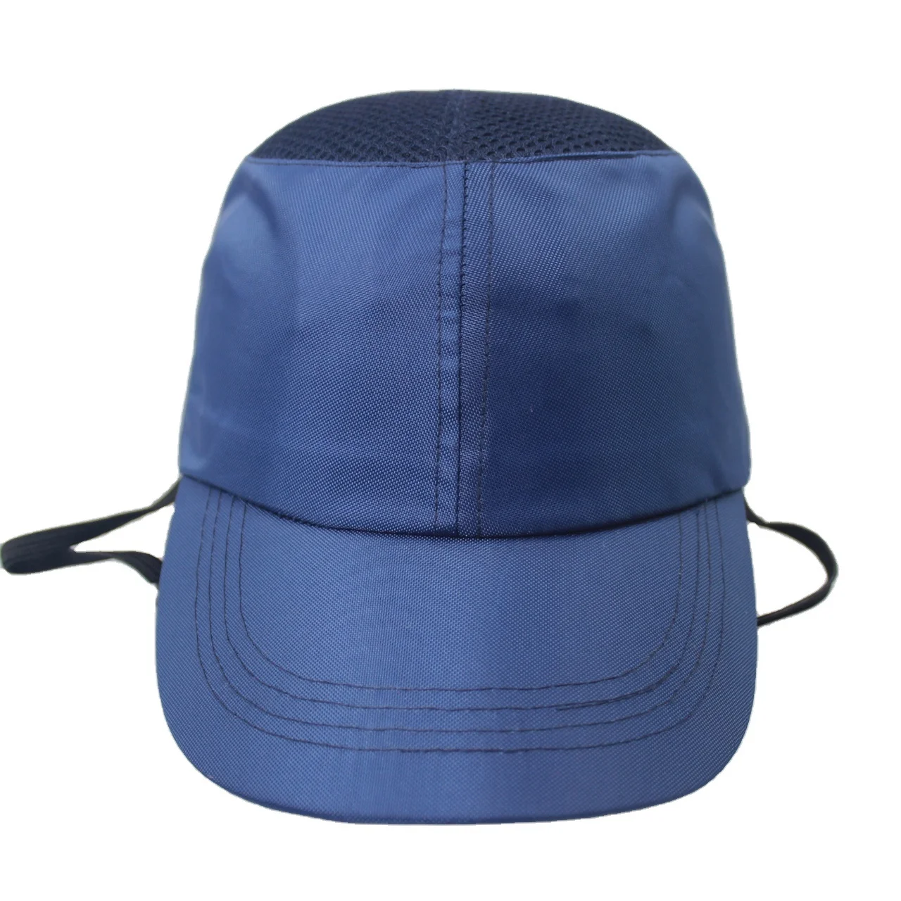 Short brim flat top anti-collision helmet PU waterproof coating fabric plastic inner shell inner anti-collision work cap