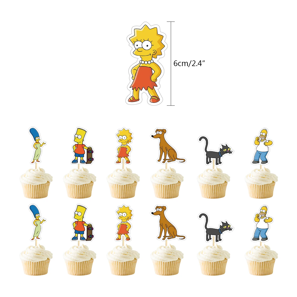Simpsons Family Duff Bottle Cartoon Foil Balloons Set Happy Birthday Party Decorations Ballons Kit