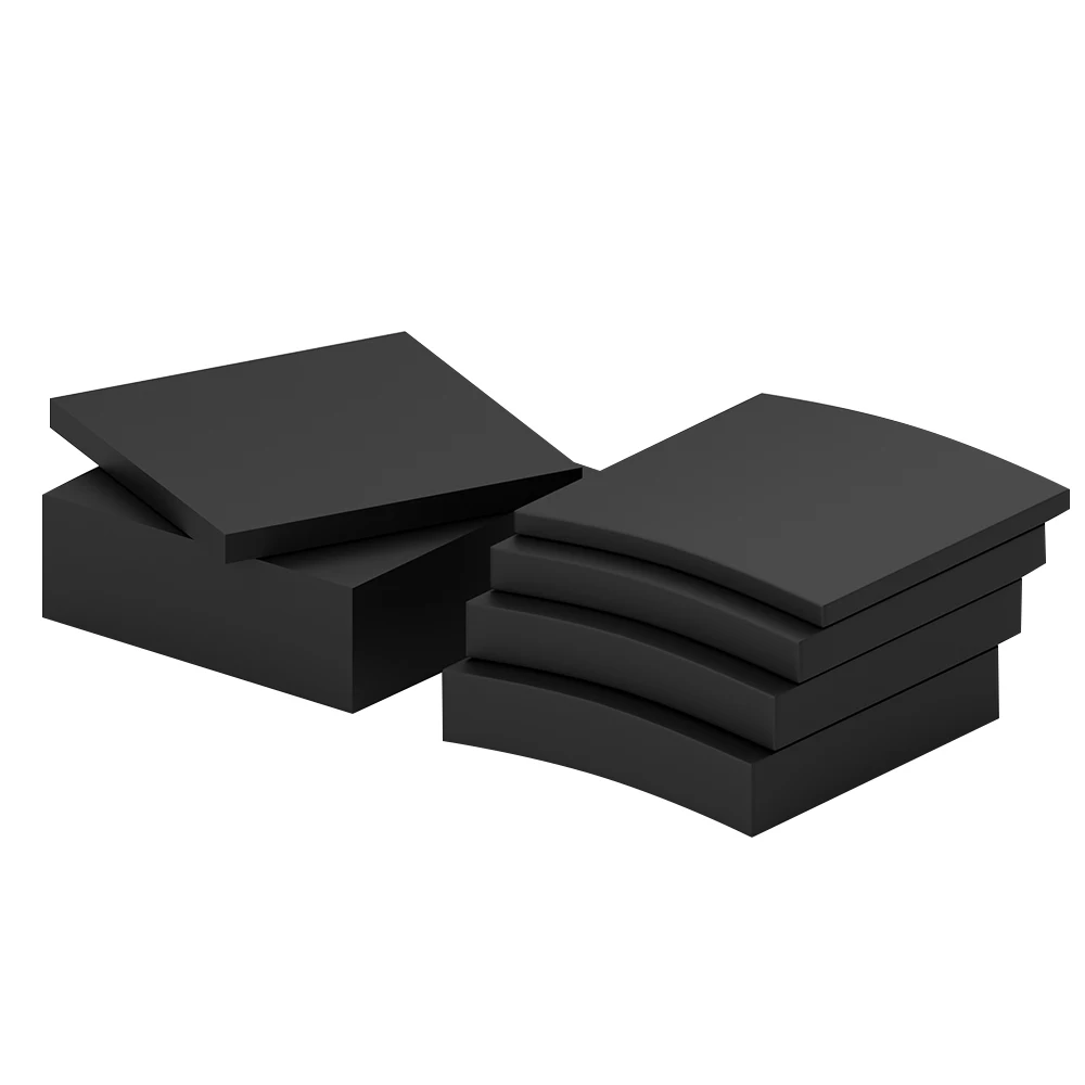 Lightest Customised Wholesale Prices 4mm Wear Resistant Silicon Carbide square Flat Ceramics