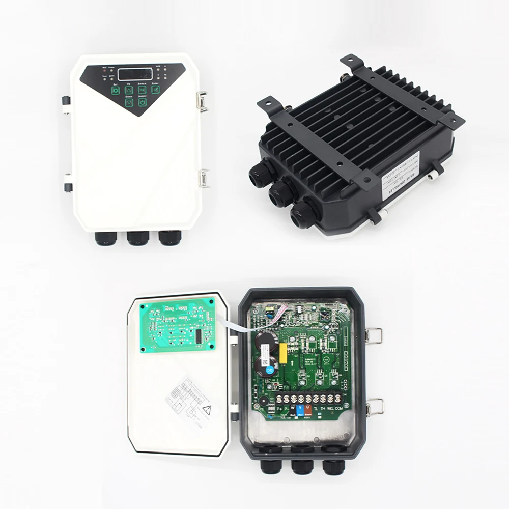 Solarborn well controlled 6hp solar water pump with turbine type