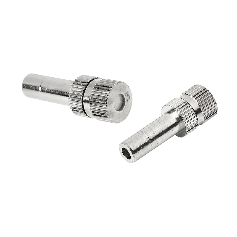 Slip Lock mist humidifier 6mm quick connect mist cooling nozzle