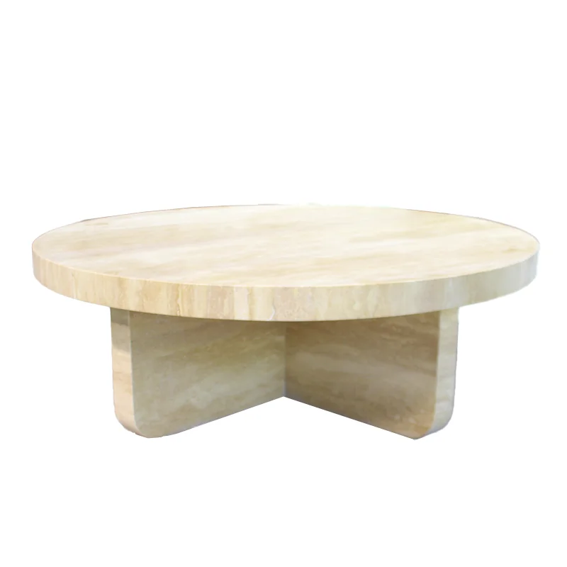 High Quality Wholesale Asian style Chinese marble dining room furniture coffee table