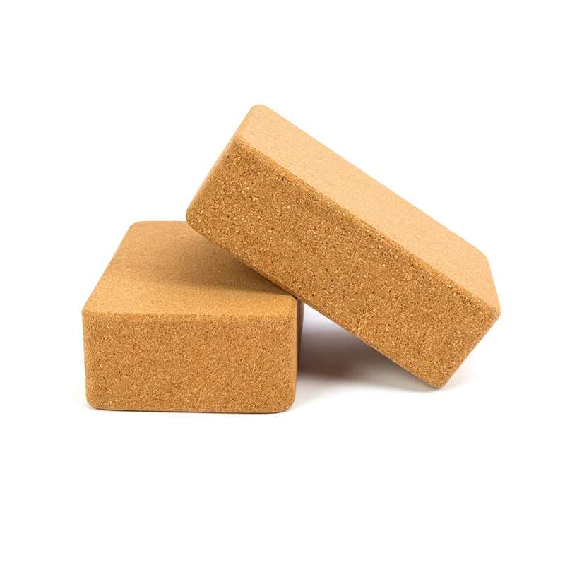 
Factory Cheap Price Natural Material High Density Cork Yoga Block Cork 