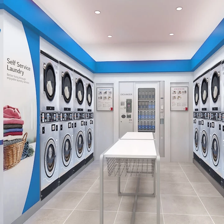 Shanghai Hot Selling Commercial Laundry Washing Machine and Drying Machine