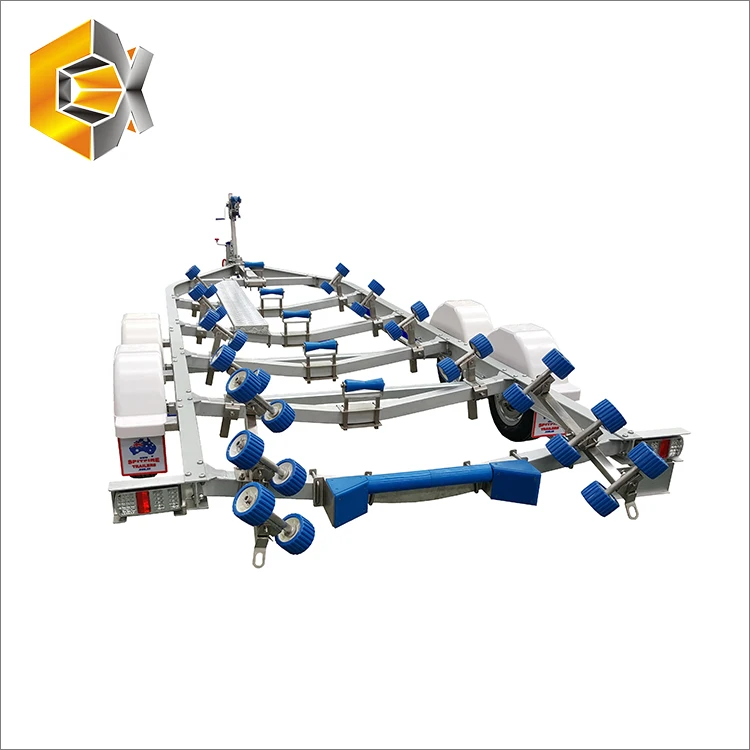 High quality customized sheet metal OEM trailer truck / low bed truck trailer