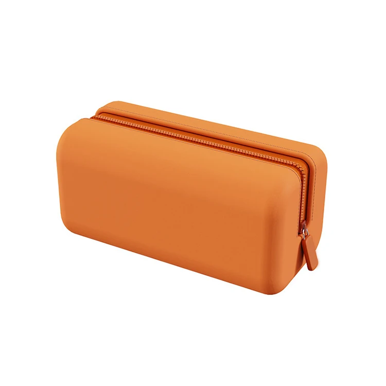 OEM ODM ready to ship silicone cosmetic zipper pouch silicone coin pouch