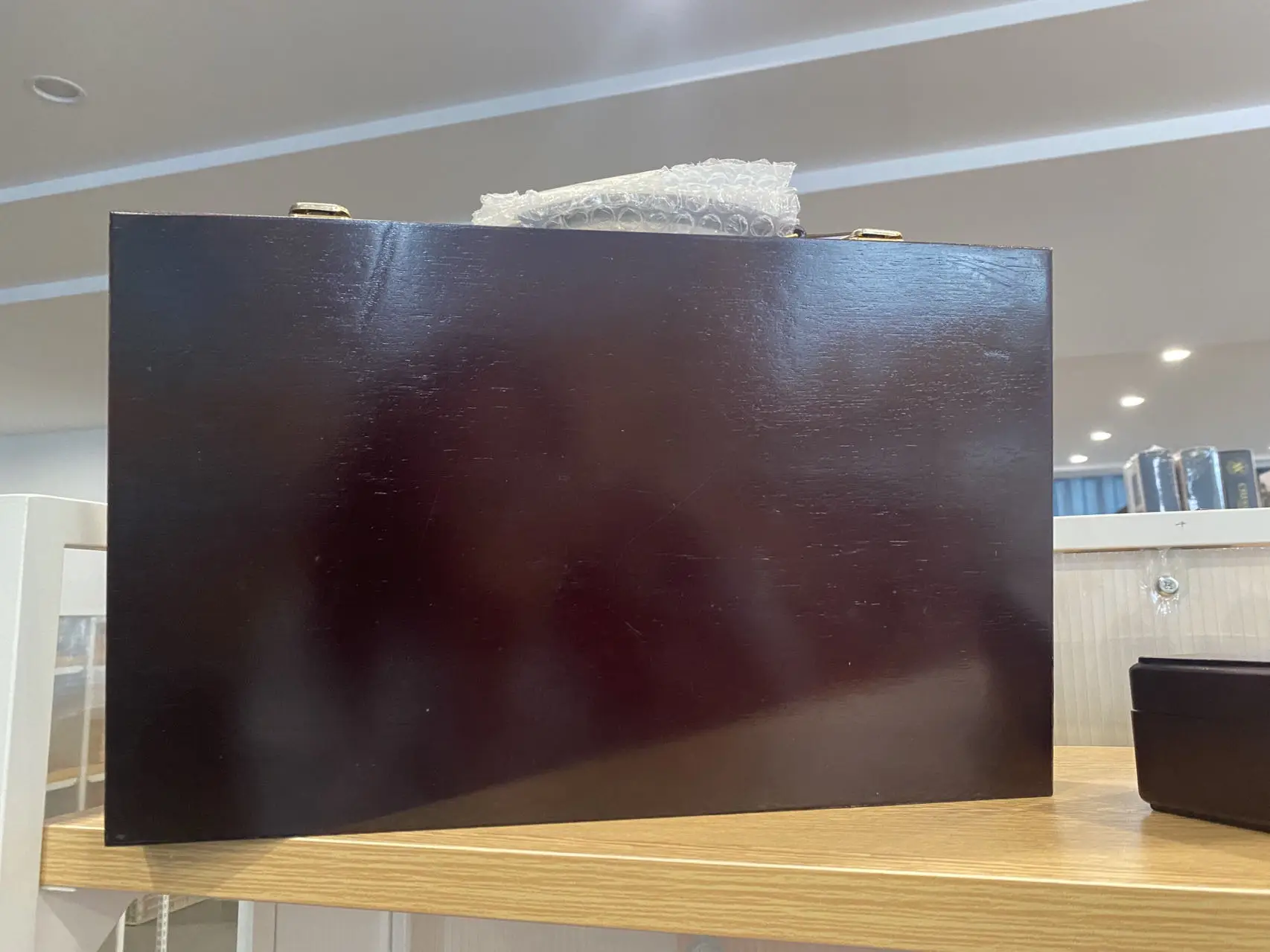 Backgammon Board Game Set  Folding Portable Travel game Set with Wooden Playing Pieces portable