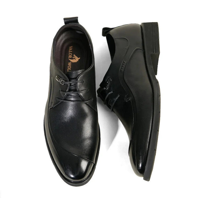 
Dress Business Shoe Action Leather There Security Waterproof Best Black GENUINE Leather Cow Leather Office & Career Breathable 
