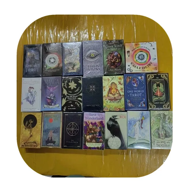 Wholesale Divination Tarot Oracle Cards Eco-Friendly Positive Affirmation Deck Paper With Guidebook for Sale