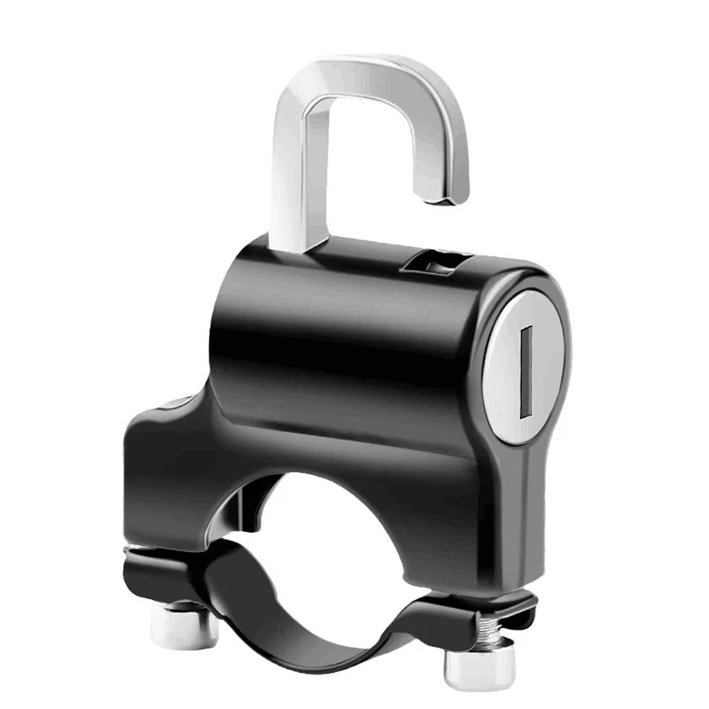 Cycling Accessories Bicycle Helmet Lock Anti-theft Bike Handlebar Lock Multi-function Padlock
