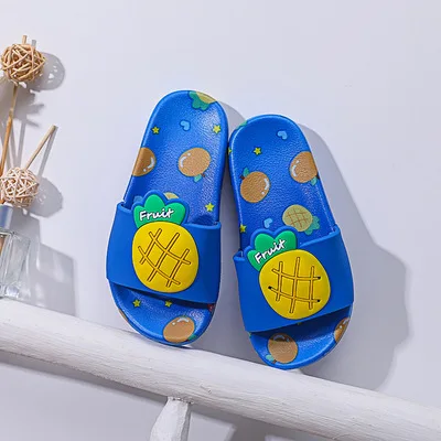 2021 новые мужские летние туфли без шнуровки, на мультфильм спальня для девочек детские тапочки с милым принтом кролика; Сандалии