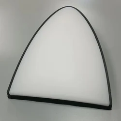 Новый треугольный Регулируемый внешний вид IP65 садовый водонепроницаемый настенный светильник пластиковый влагостойкий светильник