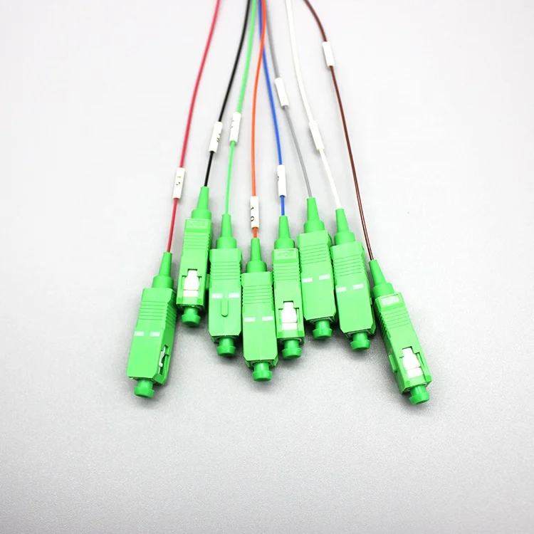 Fiber Optic Equipment  1x4 1x8 1x16 1x32 1x64 1260 to 1650nm FTTH Optic Fiber PLC Splitter