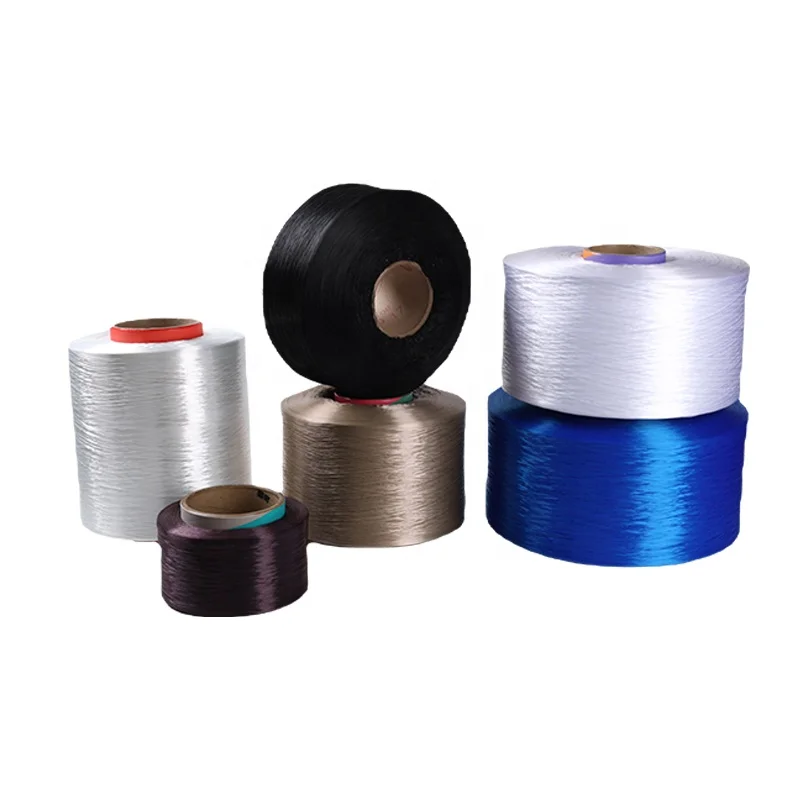2500D PRETO VIRGEM  high-tenacity Multifilament FDY PP Yarn Use For Rope Webbing Sewing Thread