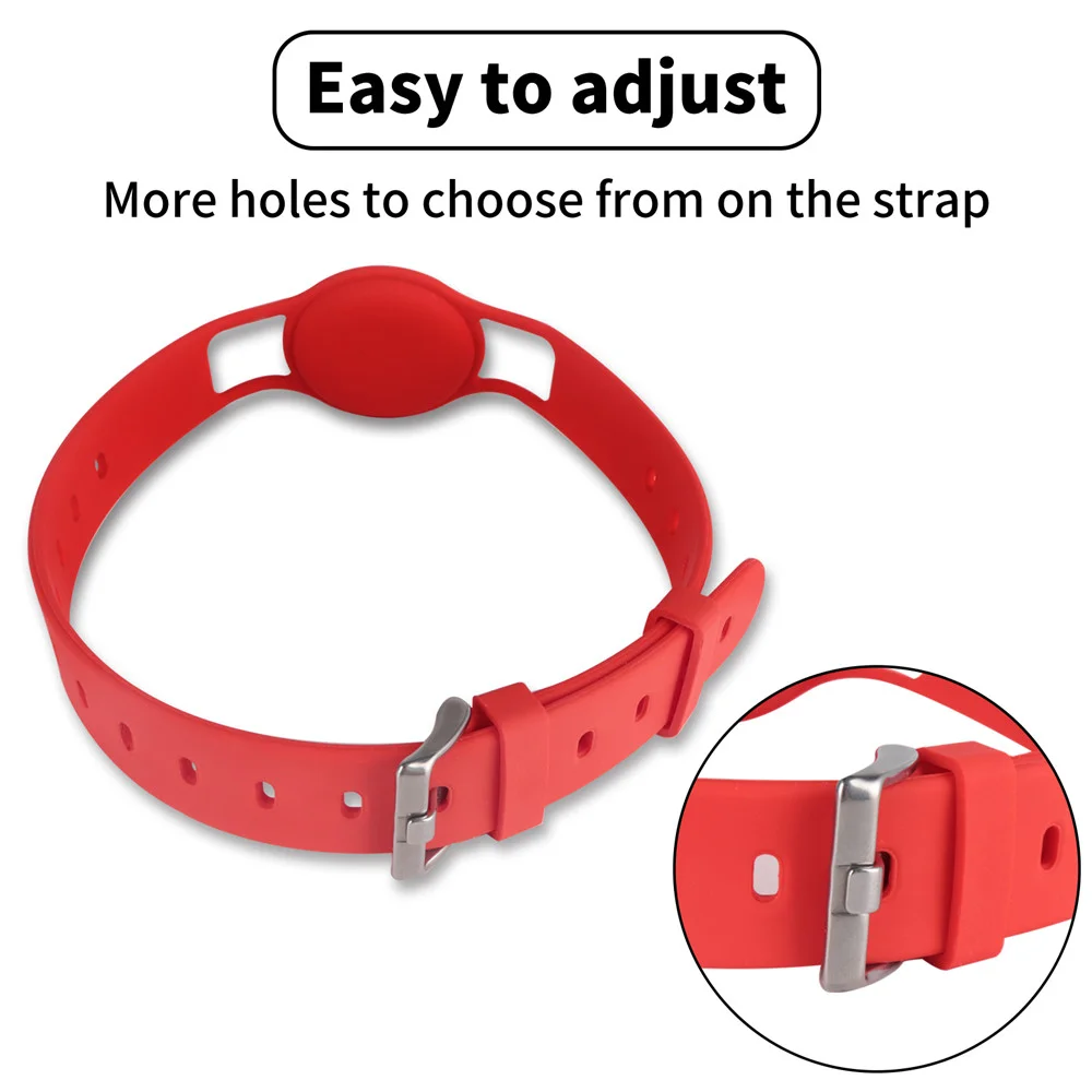 Оптовые горячо локатор GPS трекер для airtag чехол ПЭТ силиконовый защитный подходит airtags собака apple