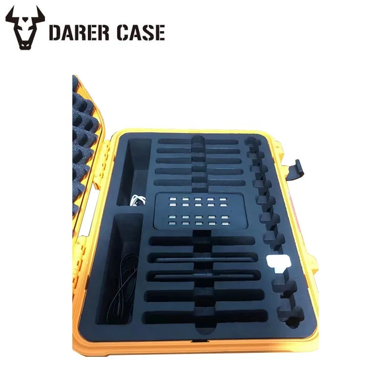 DPC090 china Plastic waterproof case portable power source case for charger
