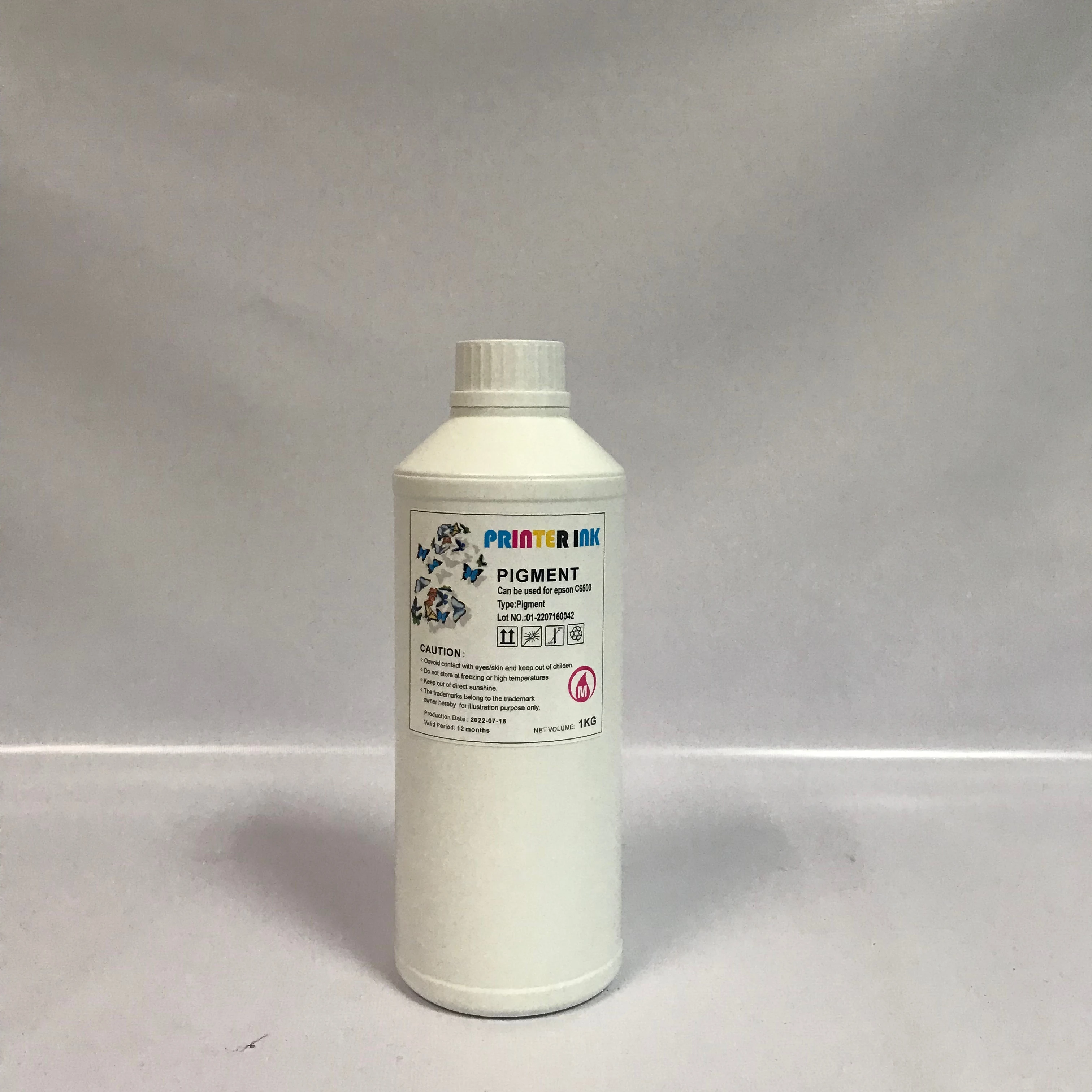 COLORTIME Printer1000ML Pigment ink for Epson ColorWorks TM C7500 C7500G C7520 C7520G label printer ink