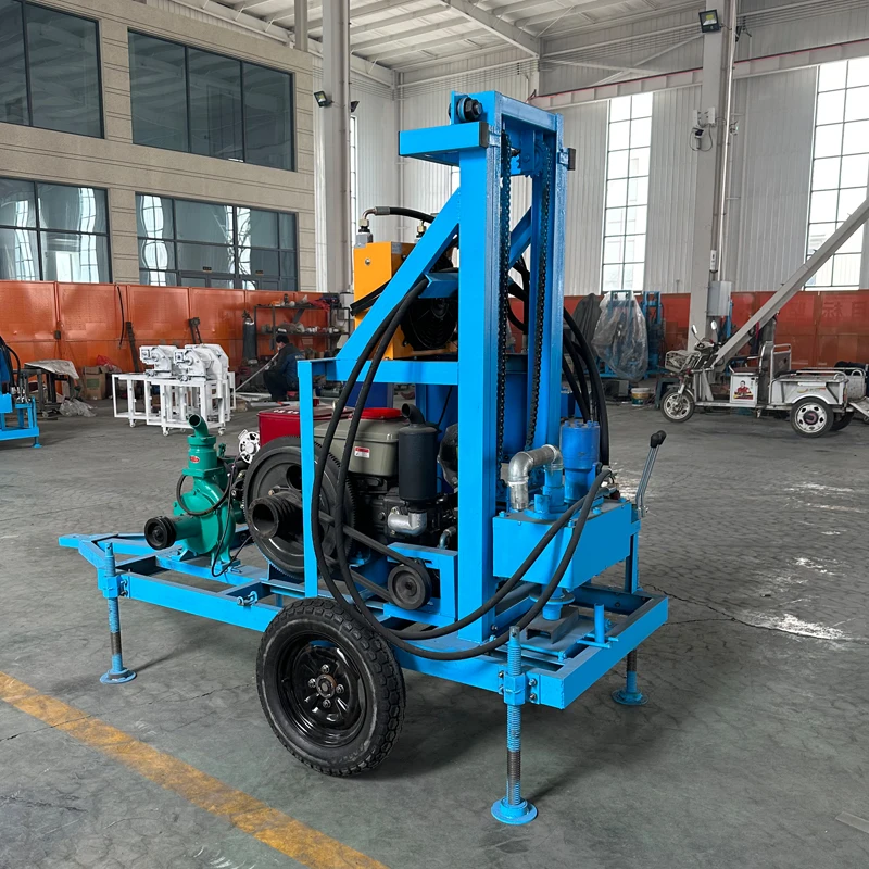 Equipo de drilling pozos hidraulicos maquina portatil agua en China