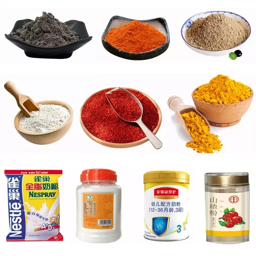 Semi automatic powder weight filling machine with loader