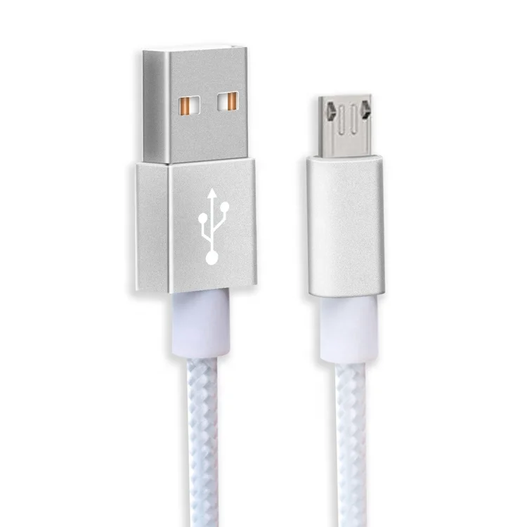 Long Cell Phone Charger Cords Android High Speed Interlligent Micro USB Date Cable