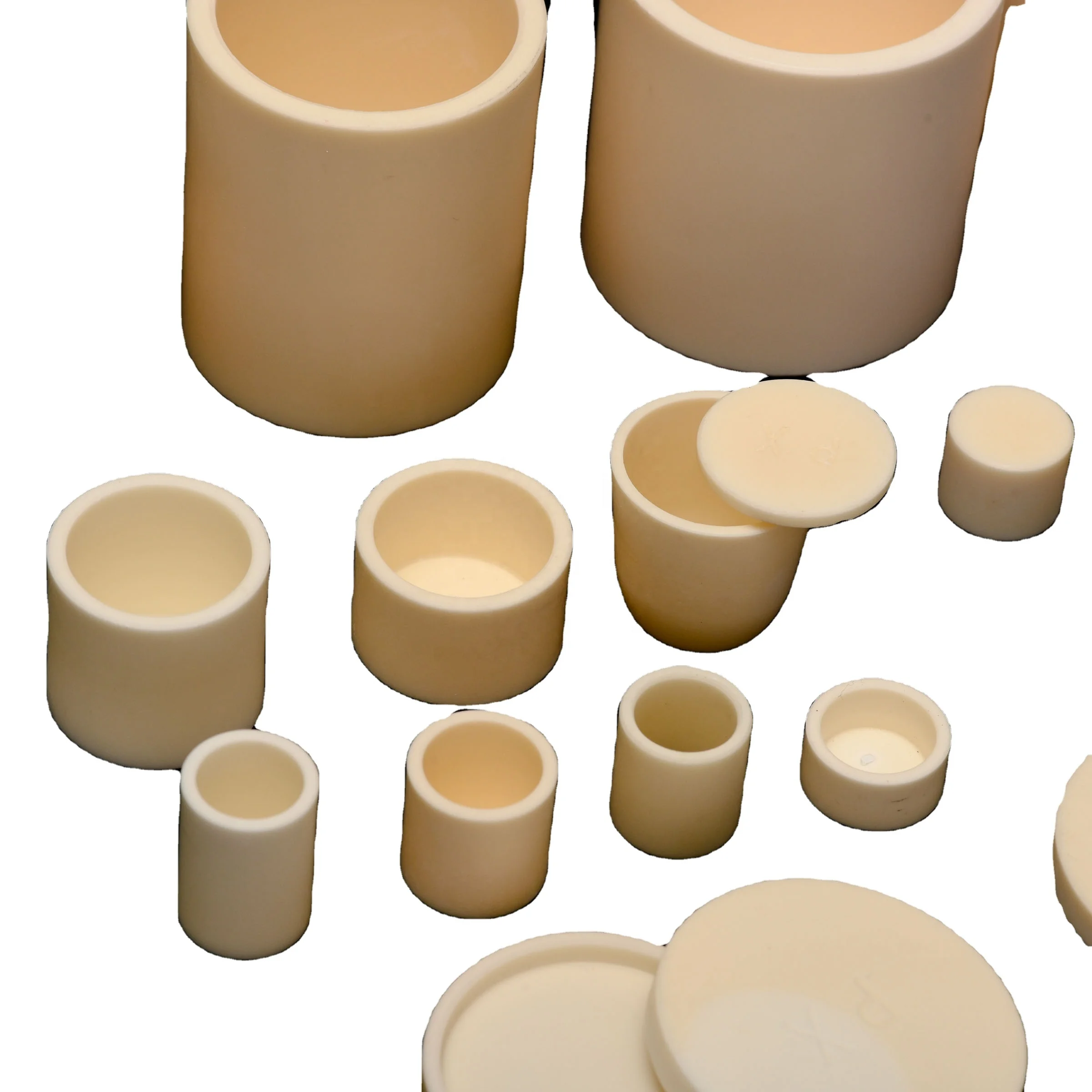 Customizable High Temperature OD60*20mm Al2o3 Alumina Ceramic Crucible