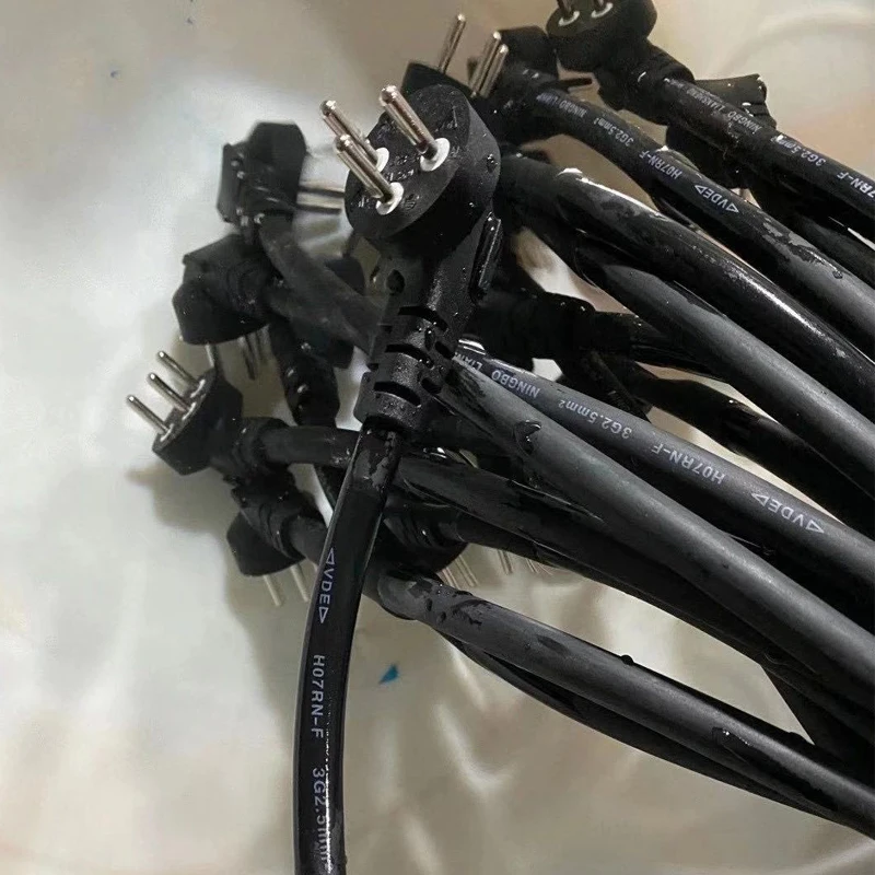 
Factory Directly 3x2.5mm2 Israeli 50cm/1m/1.5M/1.8M/3M Plug Power Cable Pure Copper 3 core Power Wire Cable for Home Appliance 