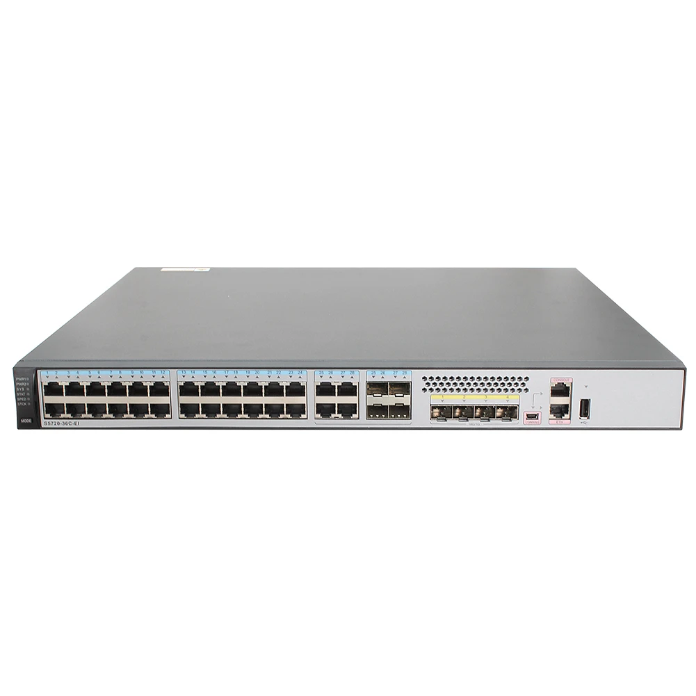 Hot Selling Product Good Price Original New Ftth S5720 Series Switch Network S5720-36c-ei-ac Ethernet Switch