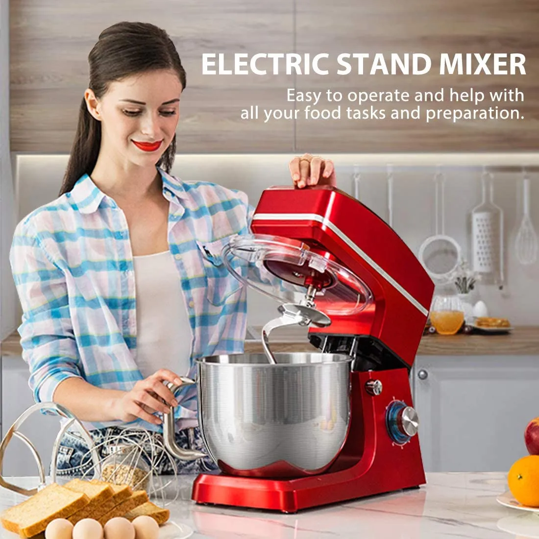 Popular 5-5.6 Home Bread Cake Stand Mixers Dough Bread Mixer