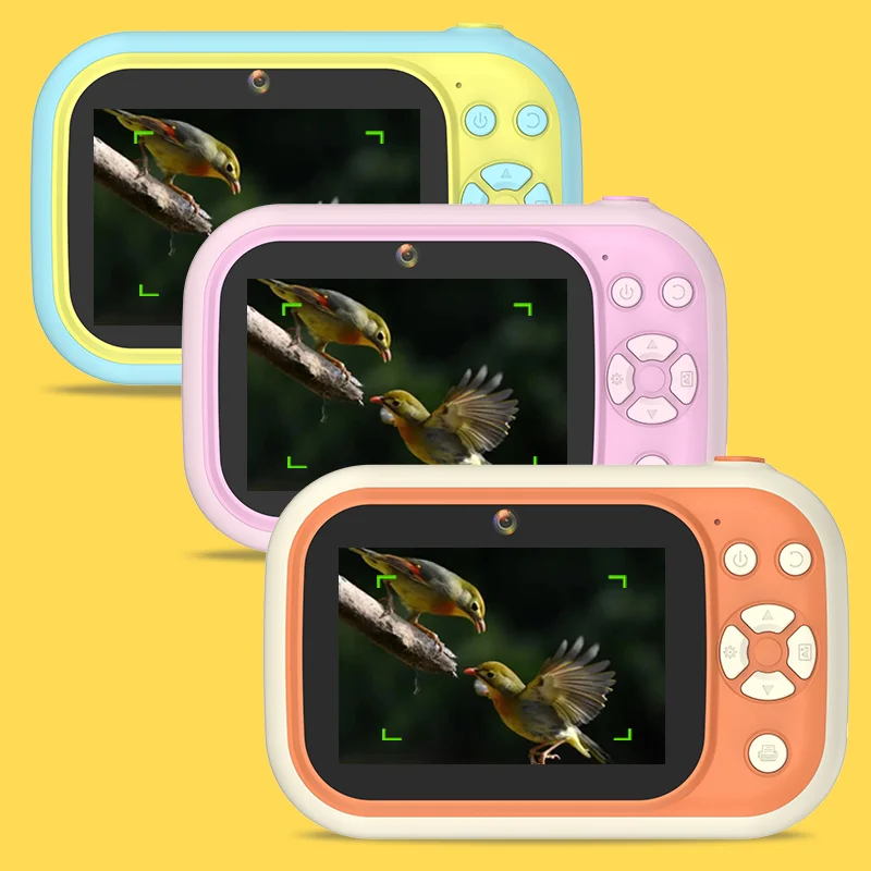 New 2023 Kids Toy Camera Picture Print Instant Camera with Hd Video Recording  Gifts toys