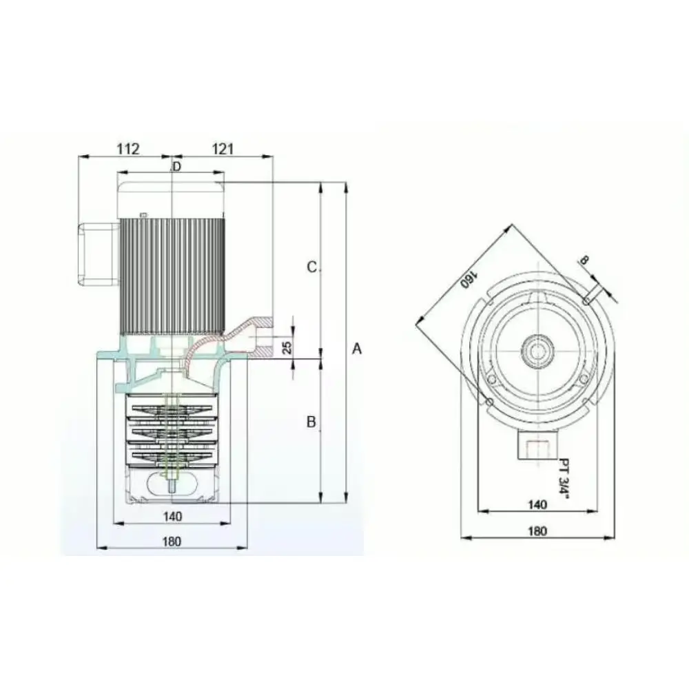 Multistage Water Pump