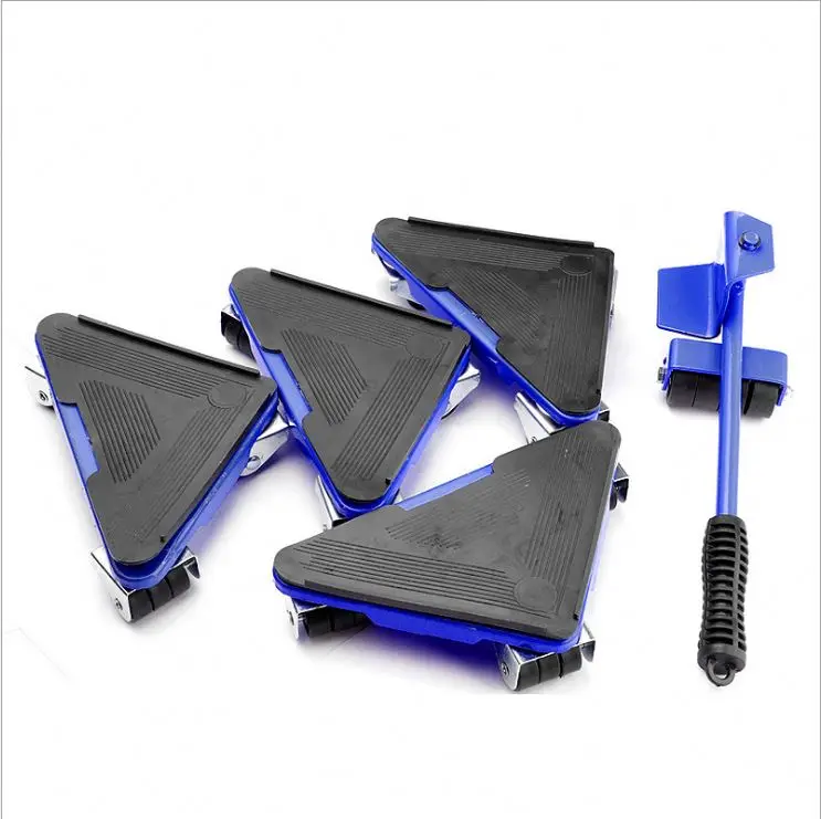 Magic Mover 5PCS Furniture Lifter Moves Wheels Mover Sliders Kit 660 Lbs Home Moving System