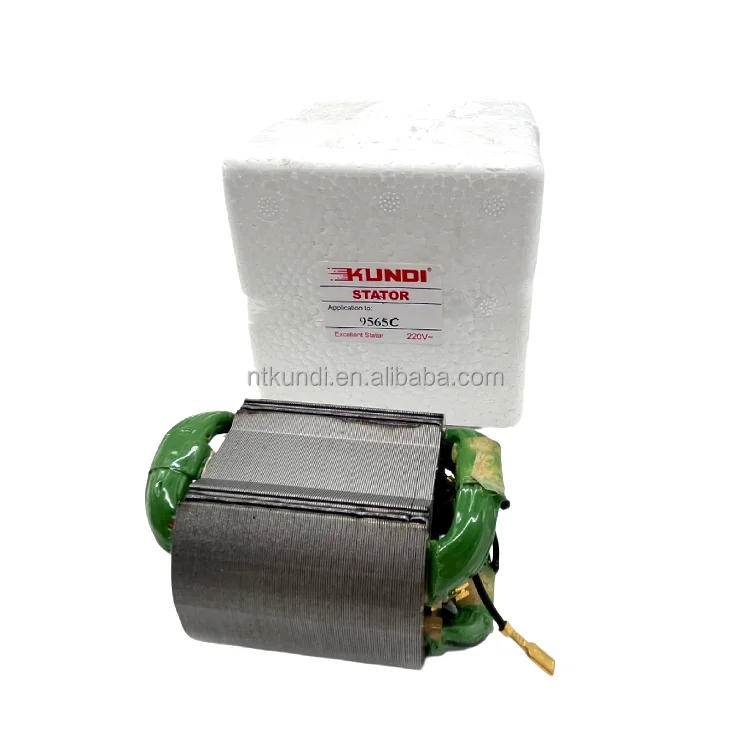 High Quality KUNDI Brand Professional Manufacturer power tool spare parts accessories for Stator Field Coil 9565C with glue