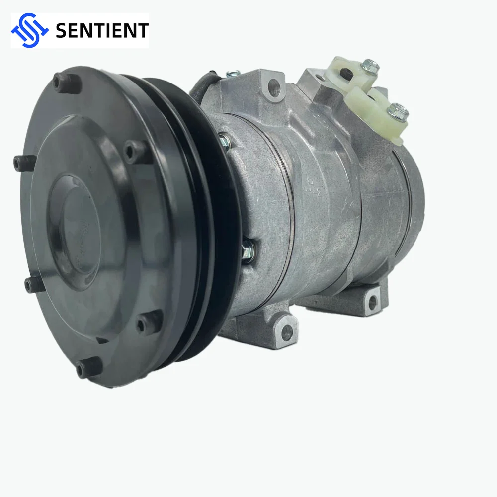 Air Conditioning Compressor for Caterpillar Excavator 10S17C DCP99807/447180-8278 4471808278  Cooling parts
