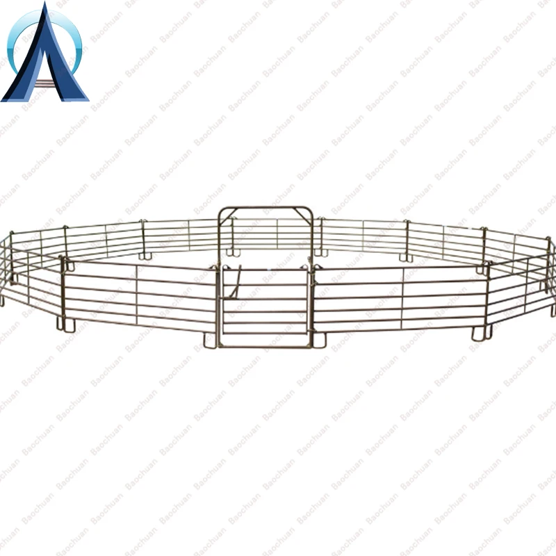 Cattle Rail Panel Bull Rail Panel Hot-dip galvanized steel Cattle fence farm fence domestic animals fence