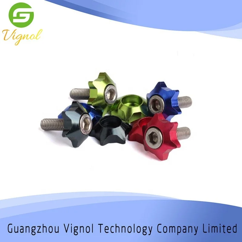 Wholesale popular promotions M3 M4 M5 M6 M8 anodized aluminum washers conical washer