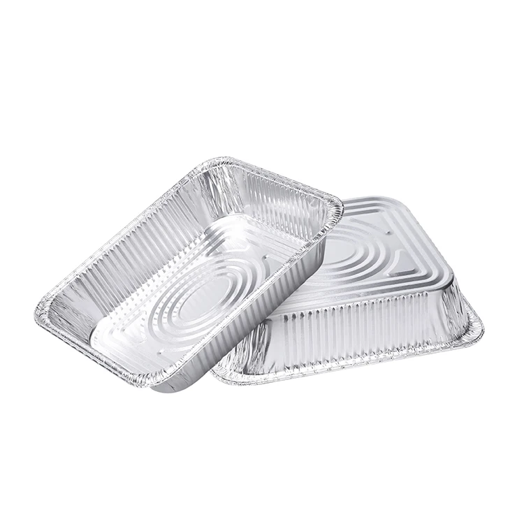 9 x 13 half size aluminium foil container heavy deep steam table tin foil pans 100/case