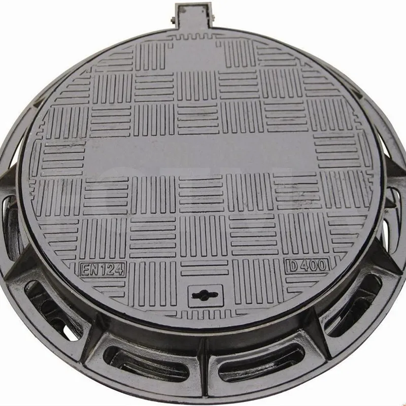 Customized Cast Iron D400 EN124 QT500-7 Electrical Manhole Frame Composite Manhole Iron Cover