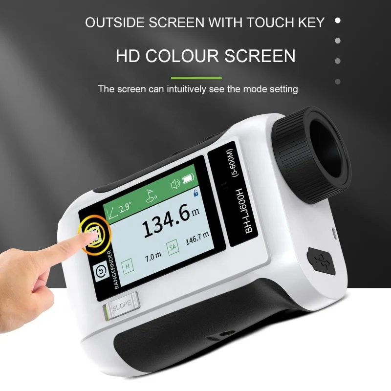 Golf Long distance finder watch for Hunt monocular with laser range finder rangefinders with Big side screen