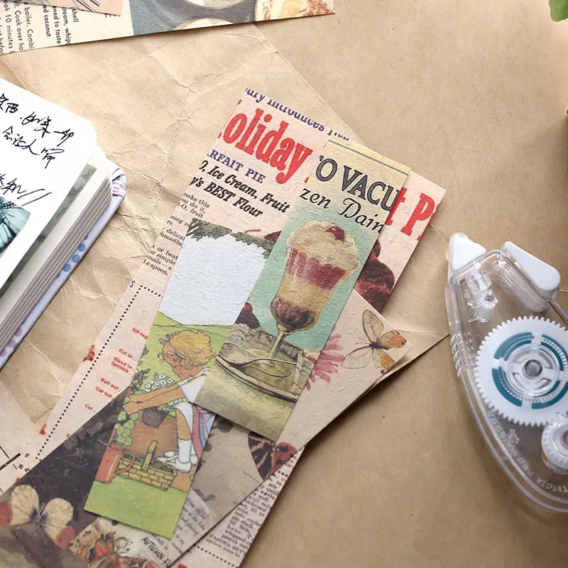 Kawaii Cute Cartoon Custom Retro Memo Pad Printing Office Notepad Sticky Note Recycled Notes