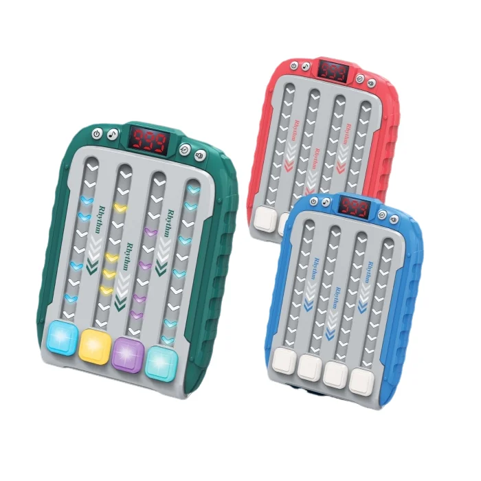 2024 Hot selling Kids Decompress  Press Music rhythm dance machine quick push puzzle early education toy game machine Wholesale