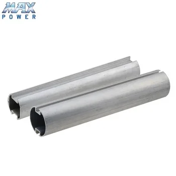 Aluminum pipe 6 FOOT SIDE CLASP GREENHOUSE CURTAIN ROLL BAR