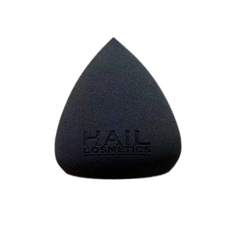 Private Label Black  Supersoft Tear-drop Latex free Facial Foundation Make up Beauty Sponge Blender