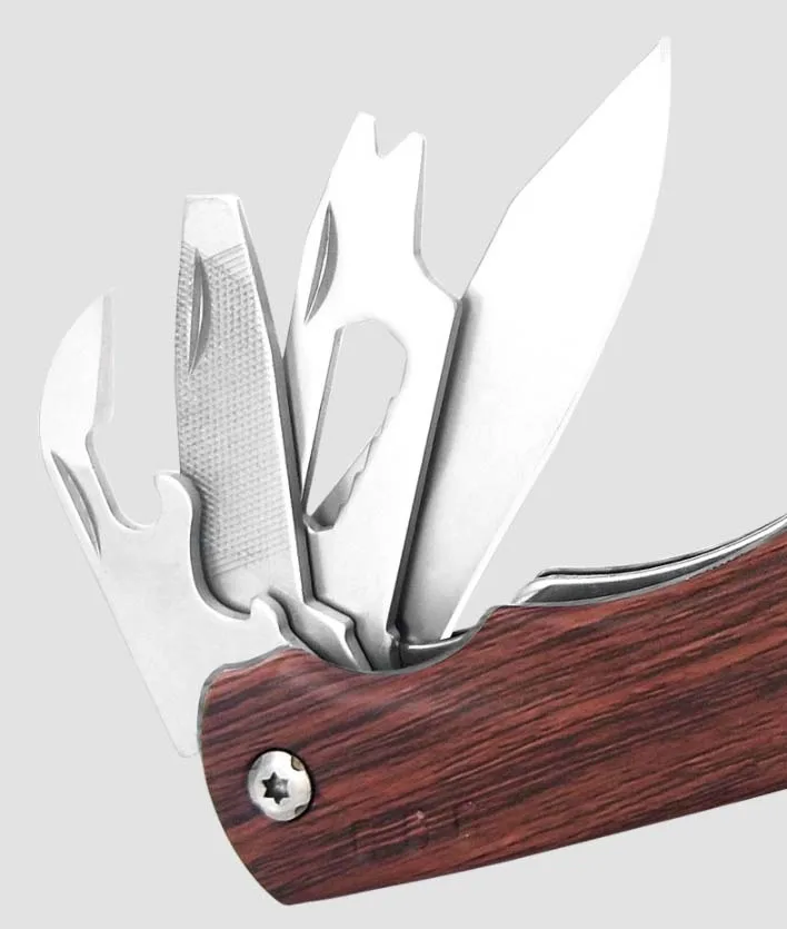 Multi Tool Camping Axe Hatchet 11-in-1 Multitool Camping Gear Survival Tool with Axe Knife Hammer Saw Bottle Can Opener